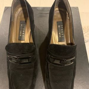 Stuart Weitzman Suede Loafer heels
